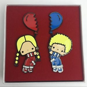 SANRIO Patty and Jimmy Enamel Pin Set